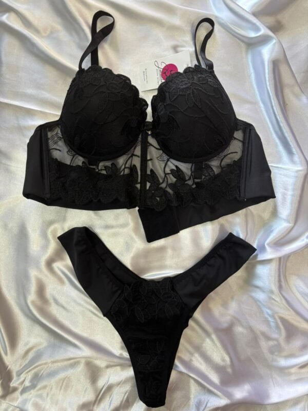 Conjunto Cropped com Bojo e Aro Jucialle - Imagem 2